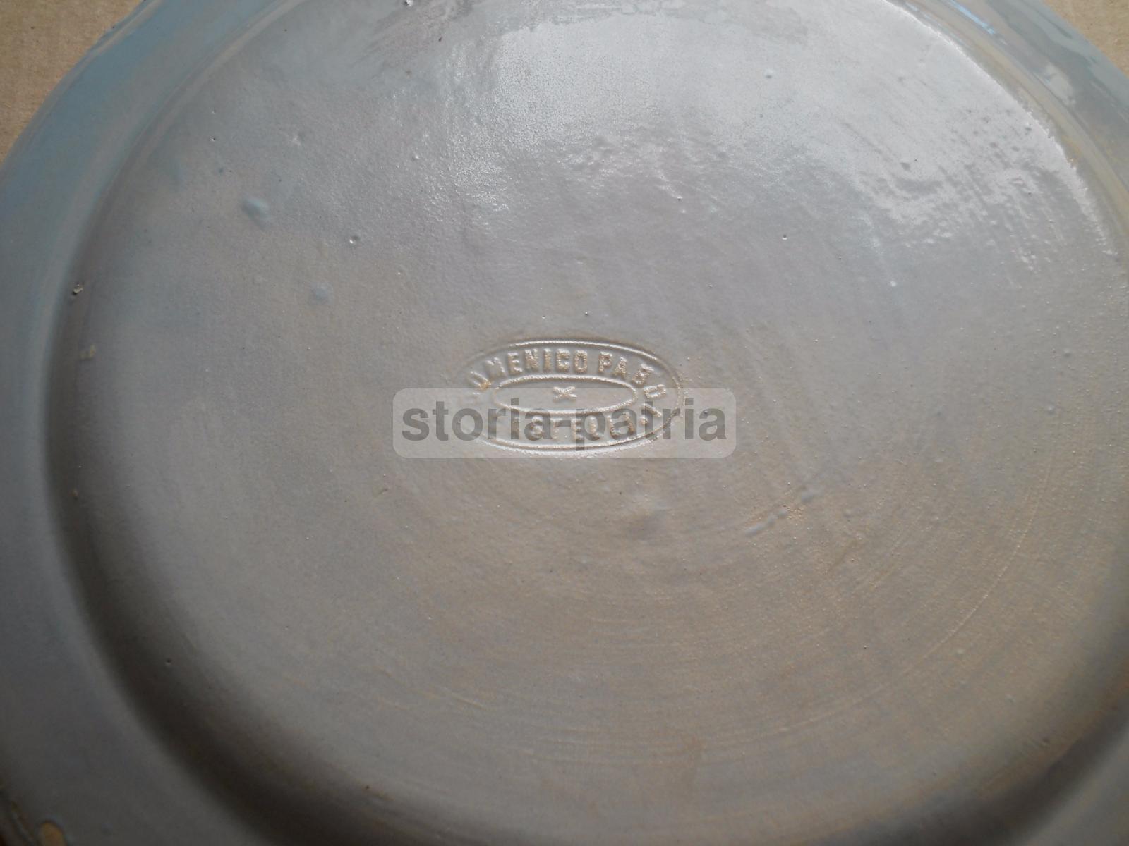 Abruzzo, Castelli, Antica Ceramica Popolare, Ceramista Pardi, Piatto Da Collezione immagine 4