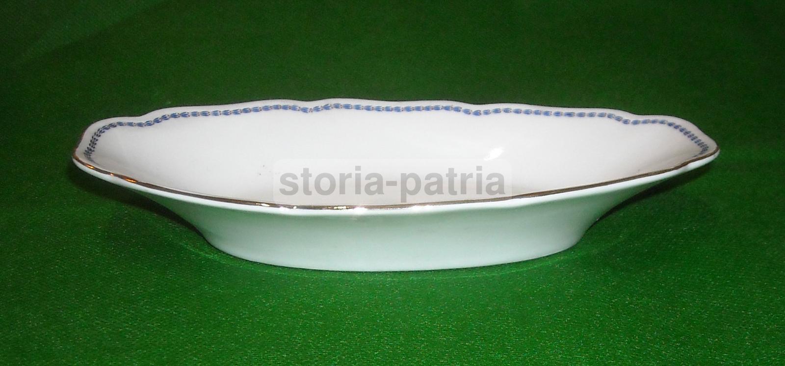 Antico Decorativo Vassoietto, Elegante Porcellana, Richard Ginori, Lamina Dorata immagine 2