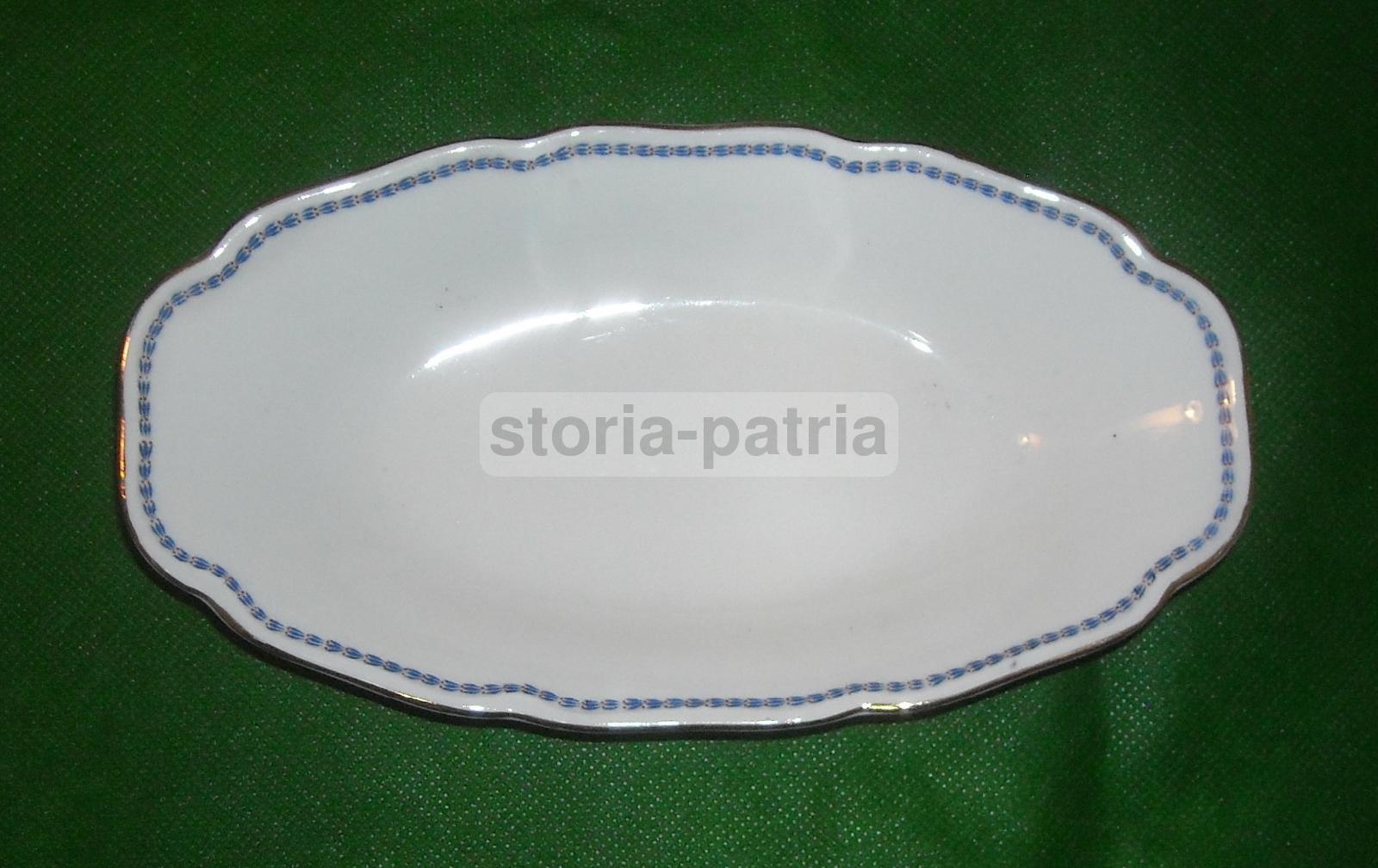 Antico Decorativo Vassoietto, Elegante Porcellana, Richard Ginori, Lamina Dorata immagine 3