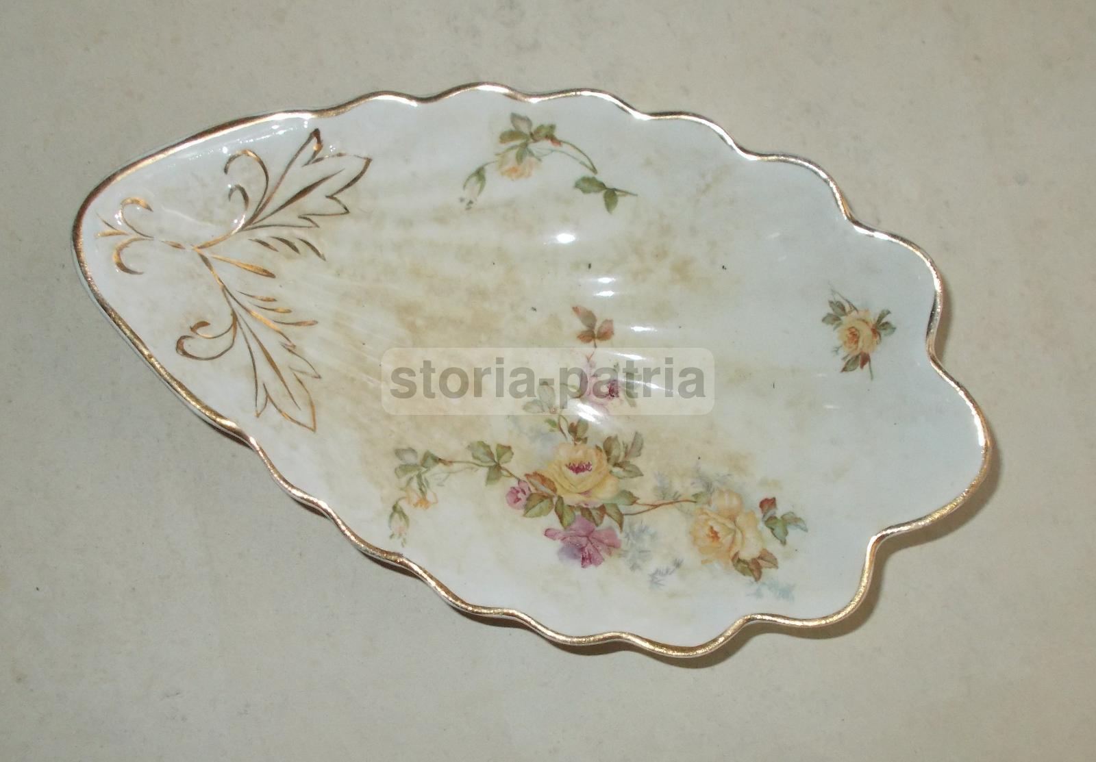 Antico Soprammobile, Ceramica Laveno, Verbano, Inusuale Modellato, Conchiglia, Fiori immagine 1