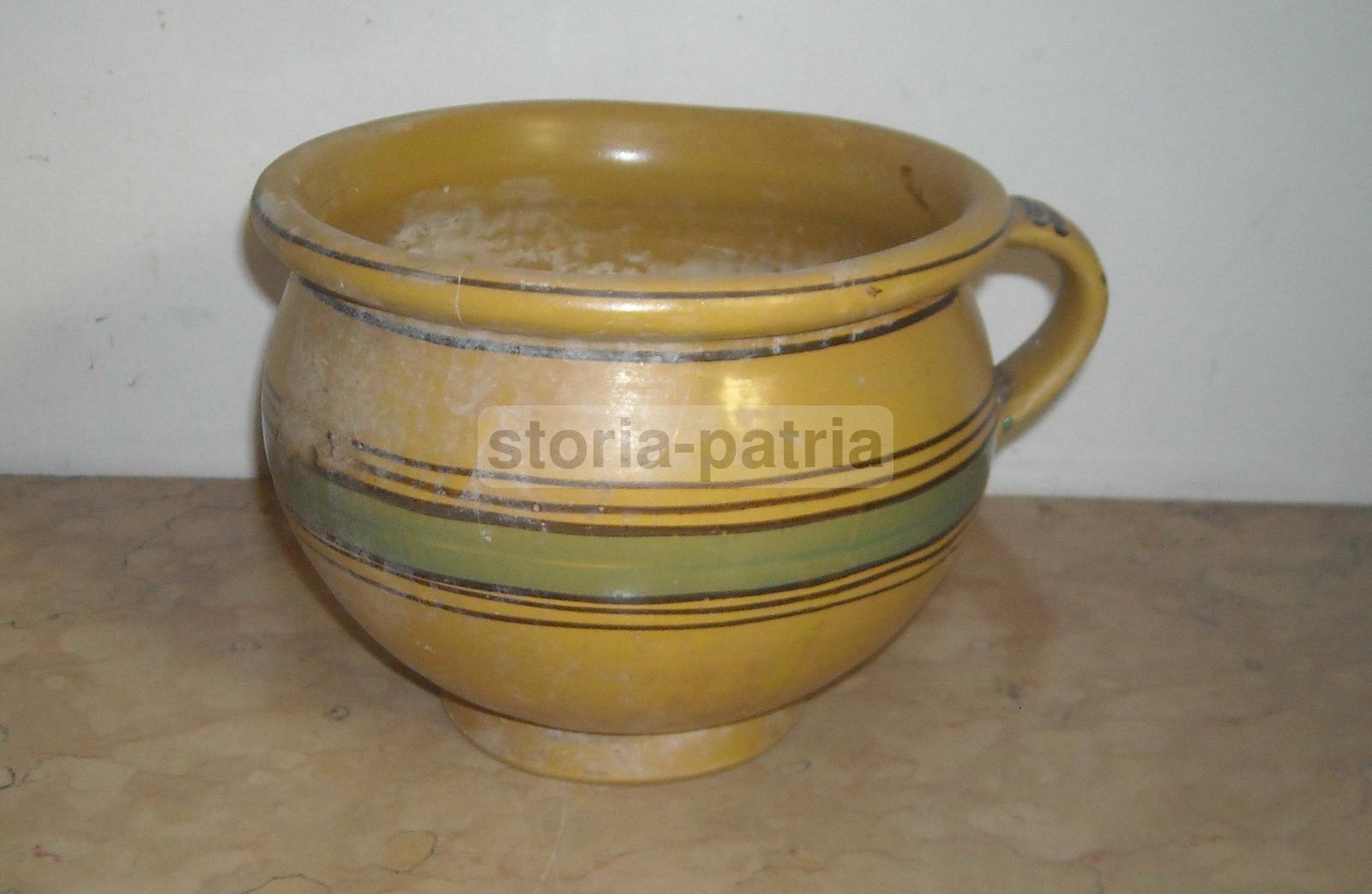 Ceramica Da Collezione, Vaso Cachepot, Artigianato Popolare, Utile Soprammobile immagine 3