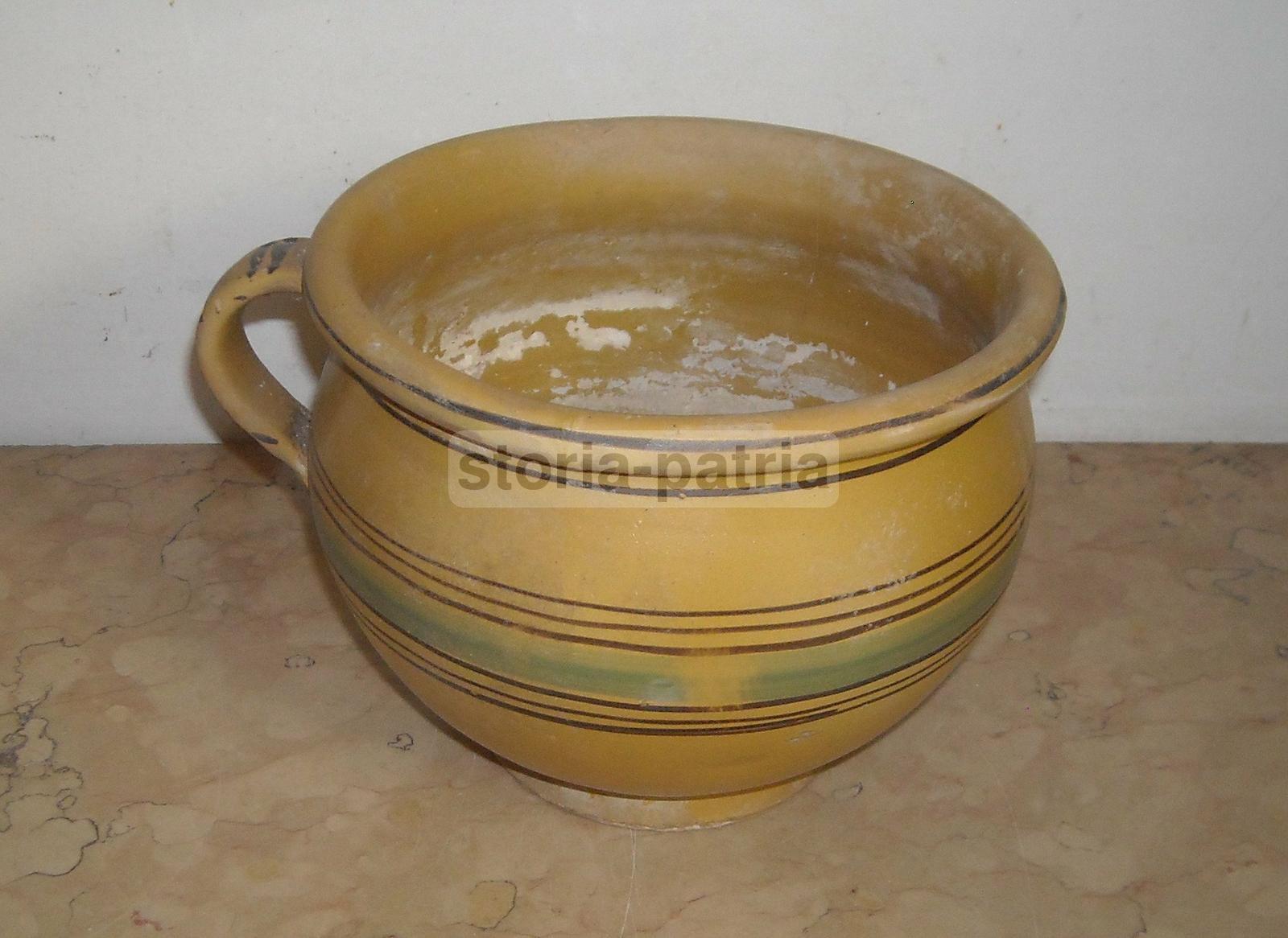 Ceramica Da Collezione, Vaso Cachepot, Artigianato Popolare, Utile Soprammobile immagine 4