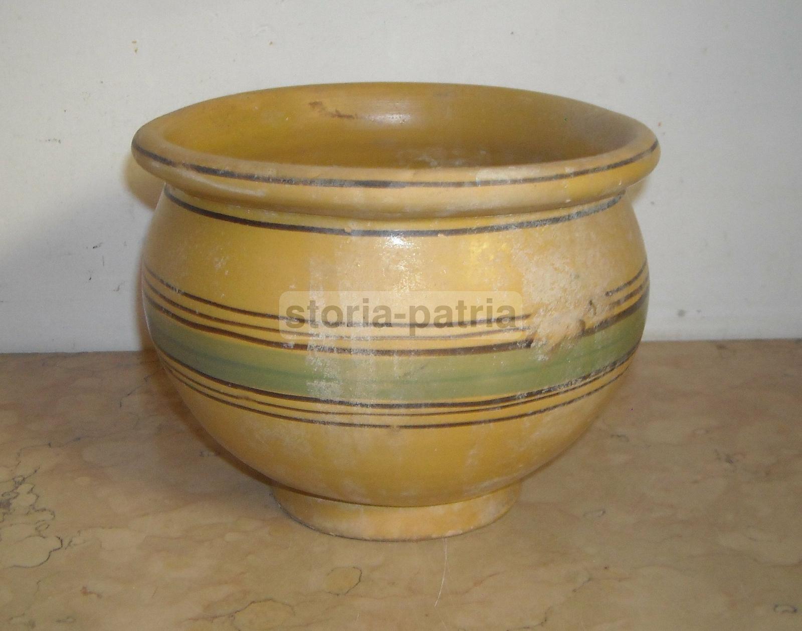 Ceramica Da Collezione, Vaso Cachepot, Artigianato Popolare, Utile Soprammobile immagine 5
