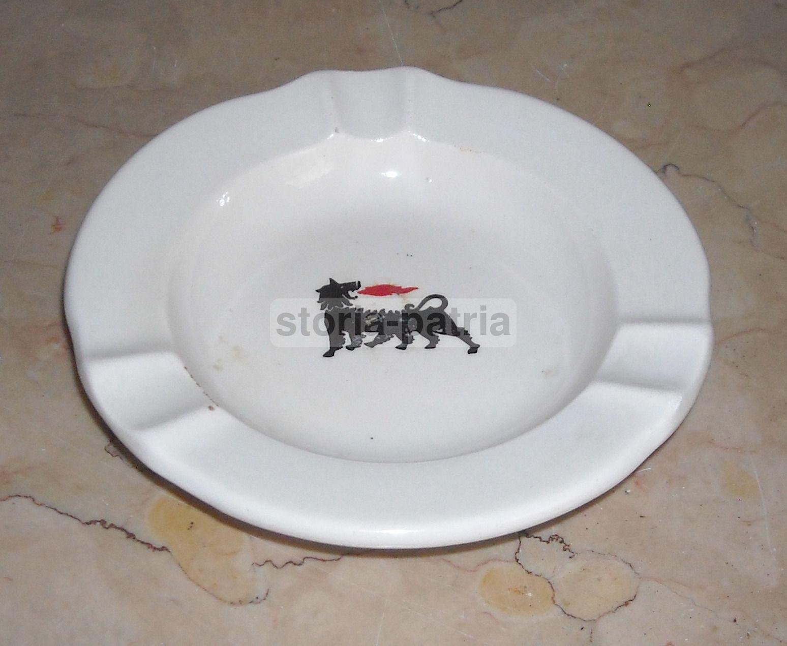 Ceramica Pubblicitaria, Da Collezione, Vecchio Posacenere, Auto, Carburanti, Cane immagine 1