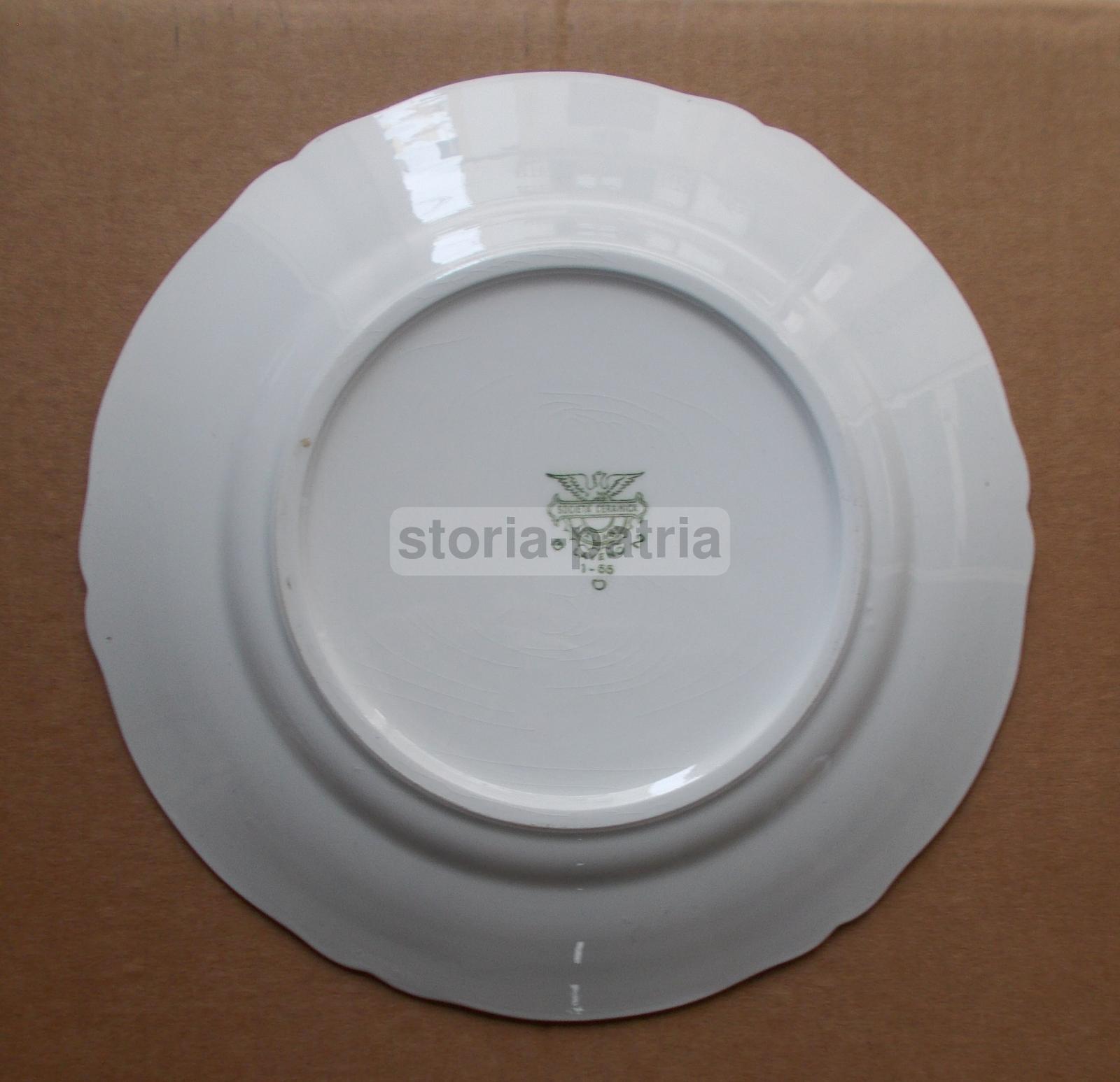 Cucina, Stoviglie Da Tavola, Ceramica Laveno, Piatto Con Piacevole Modellato, Sci immagine 2