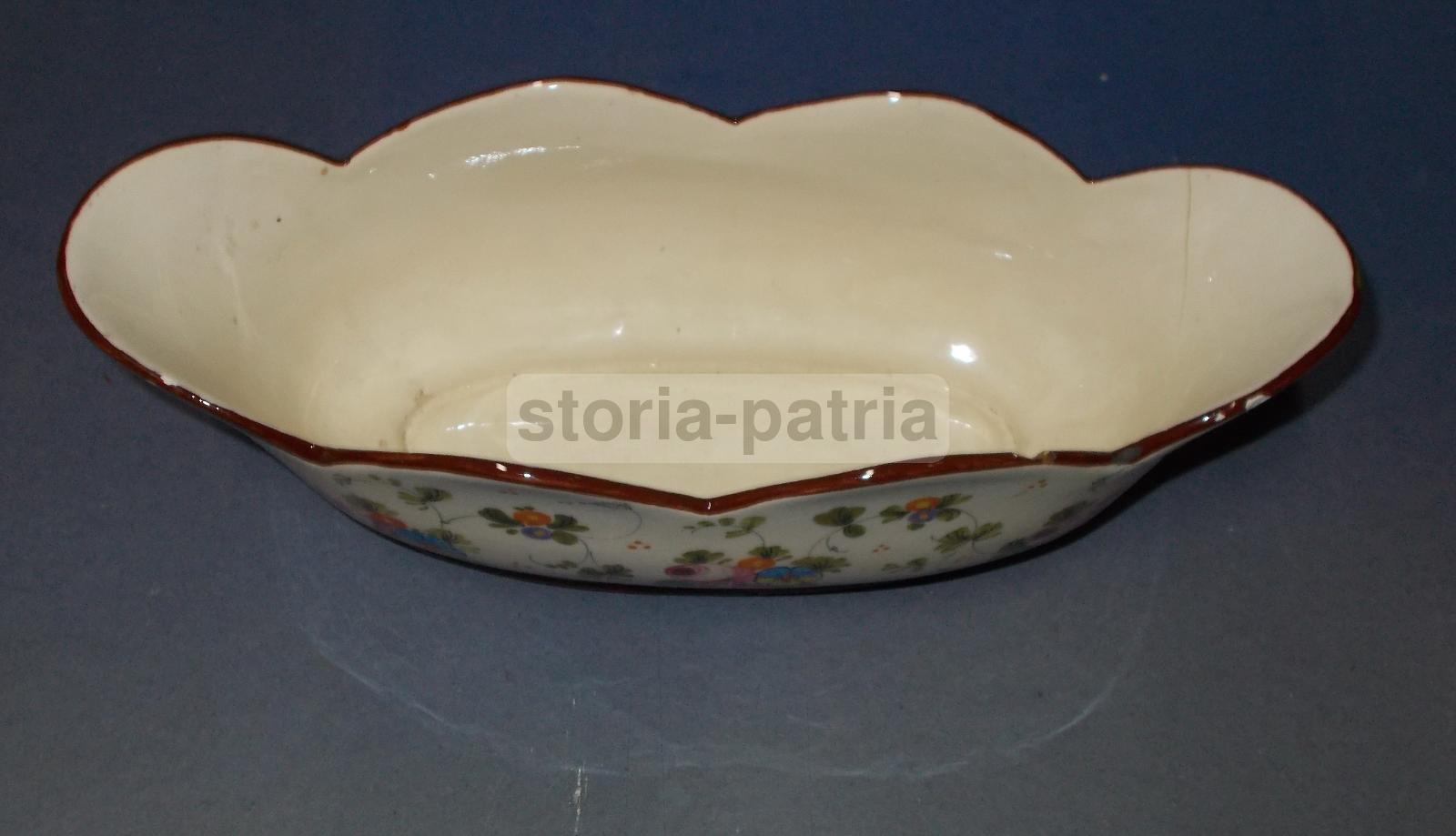 Decorativa Ceramica Floreale, Policroma, Da Collezione, Fabbrica Marmaca, San Marino immagine 8
