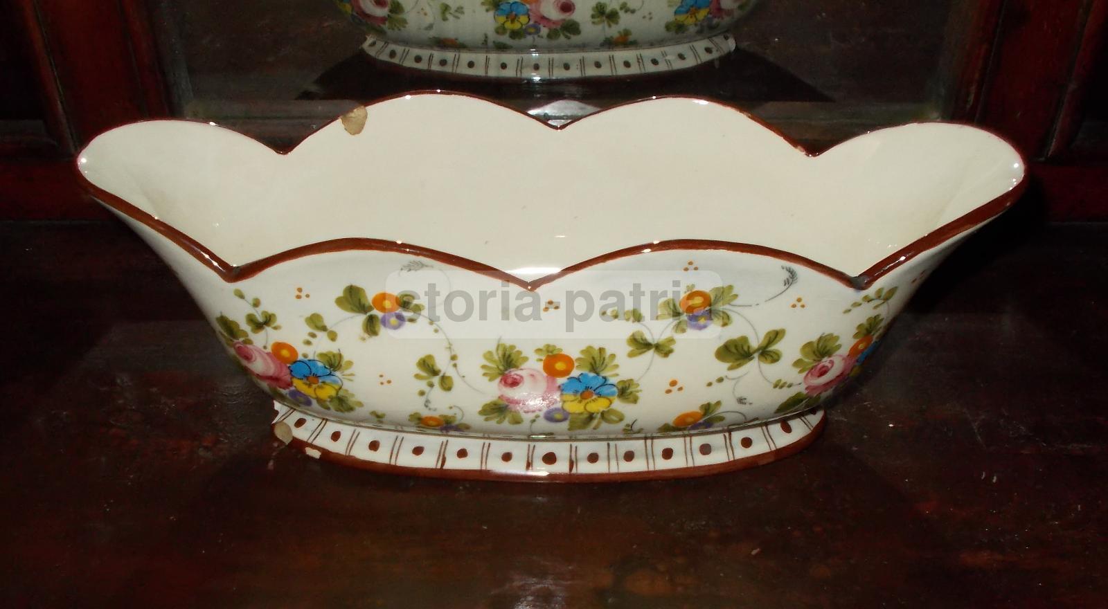 Decorativa Ceramica Floreale, Policroma, Da Collezione, Fabbrica Marmaca, San Marino immagine 11