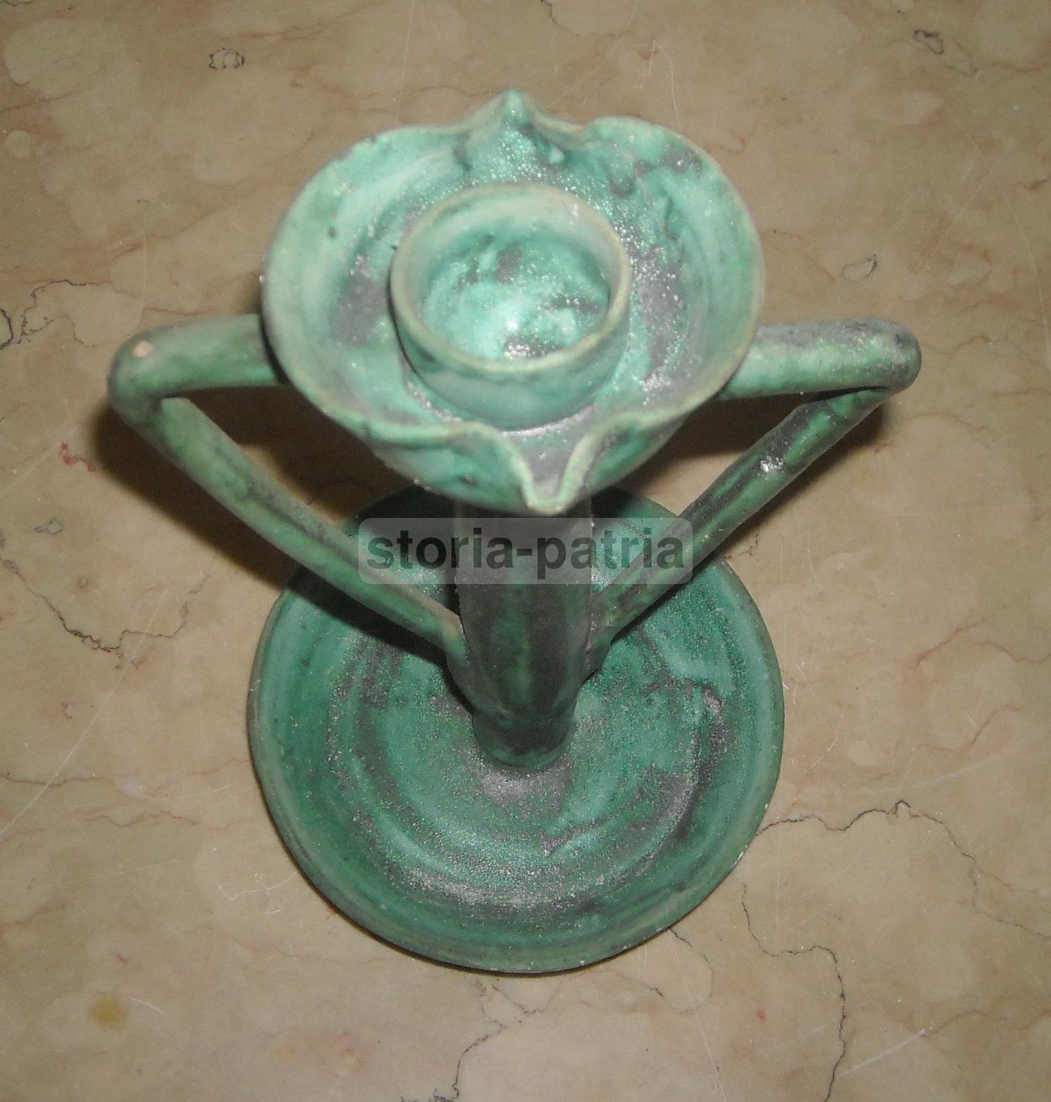 Decorativa Lampada Da Tavola, Soprammobile Da Collezione, Bella Ceramica Vietrese immagine 1