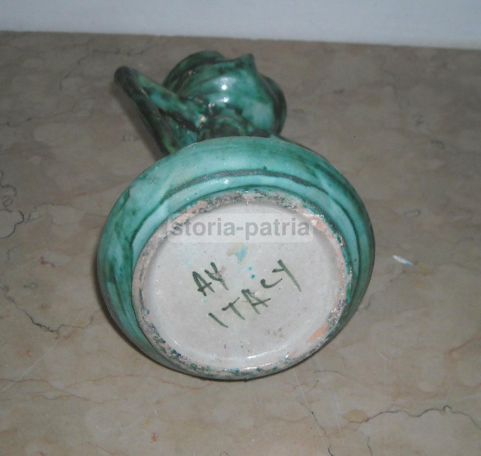 Decorativa Lampada Da Tavola, Soprammobile Da Collezione, Bella Ceramica Vietrese immagine 3
