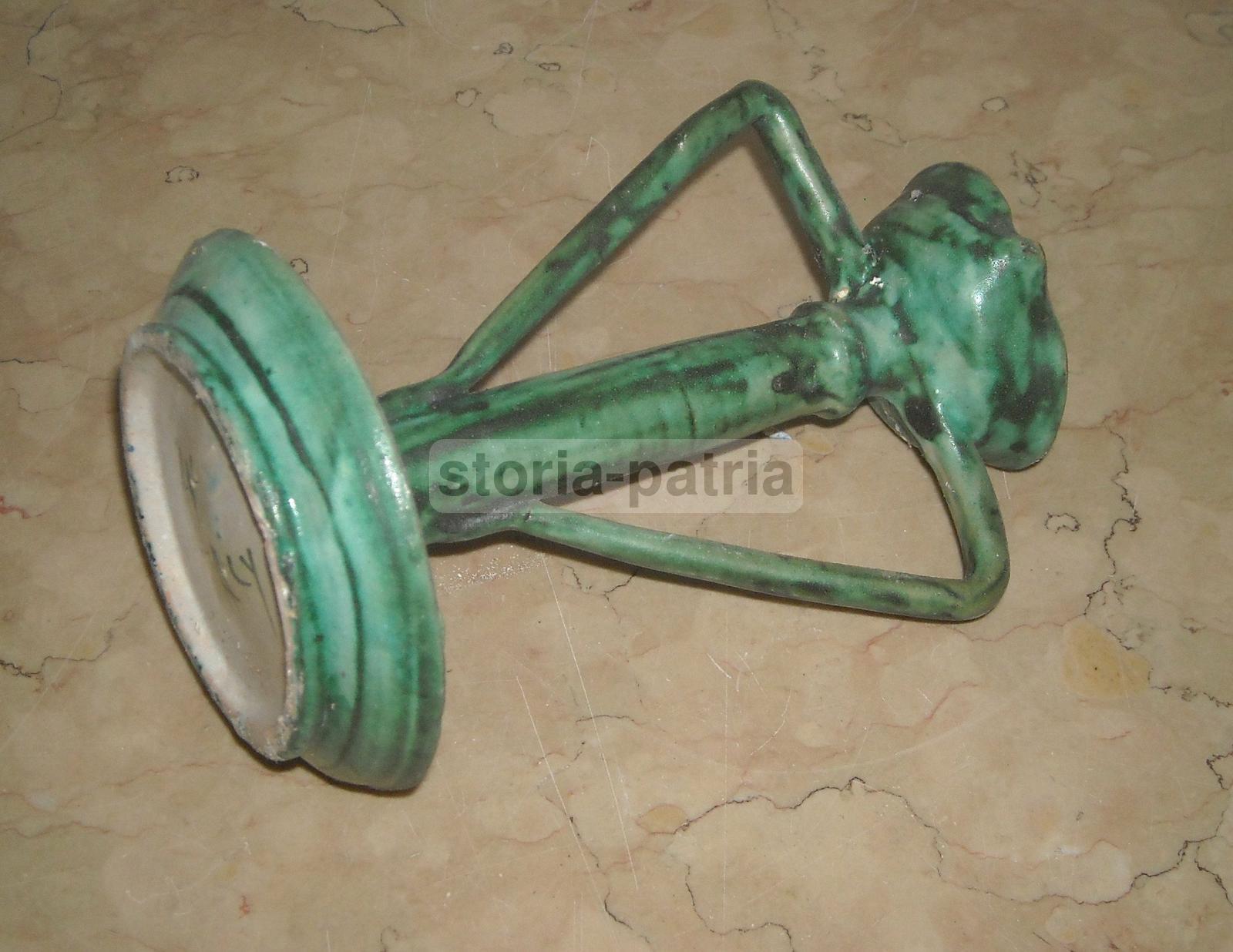 Decorativa Lampada Da Tavola, Soprammobile Da Collezione, Bella Ceramica Vietrese immagine 5