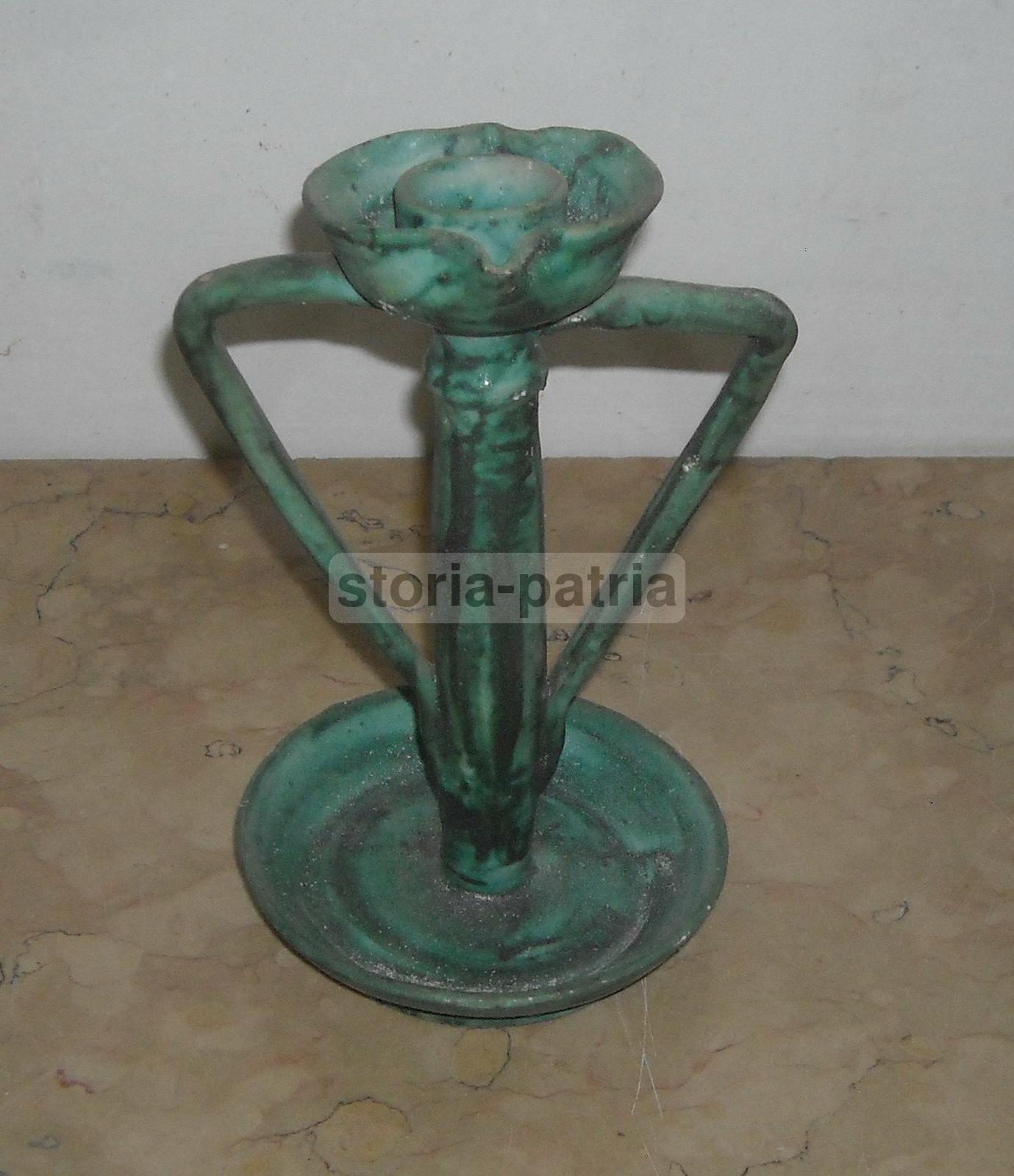 Decorativa Lampada Da Tavola, Soprammobile Da Collezione, Bella Ceramica Vietrese immagine 6